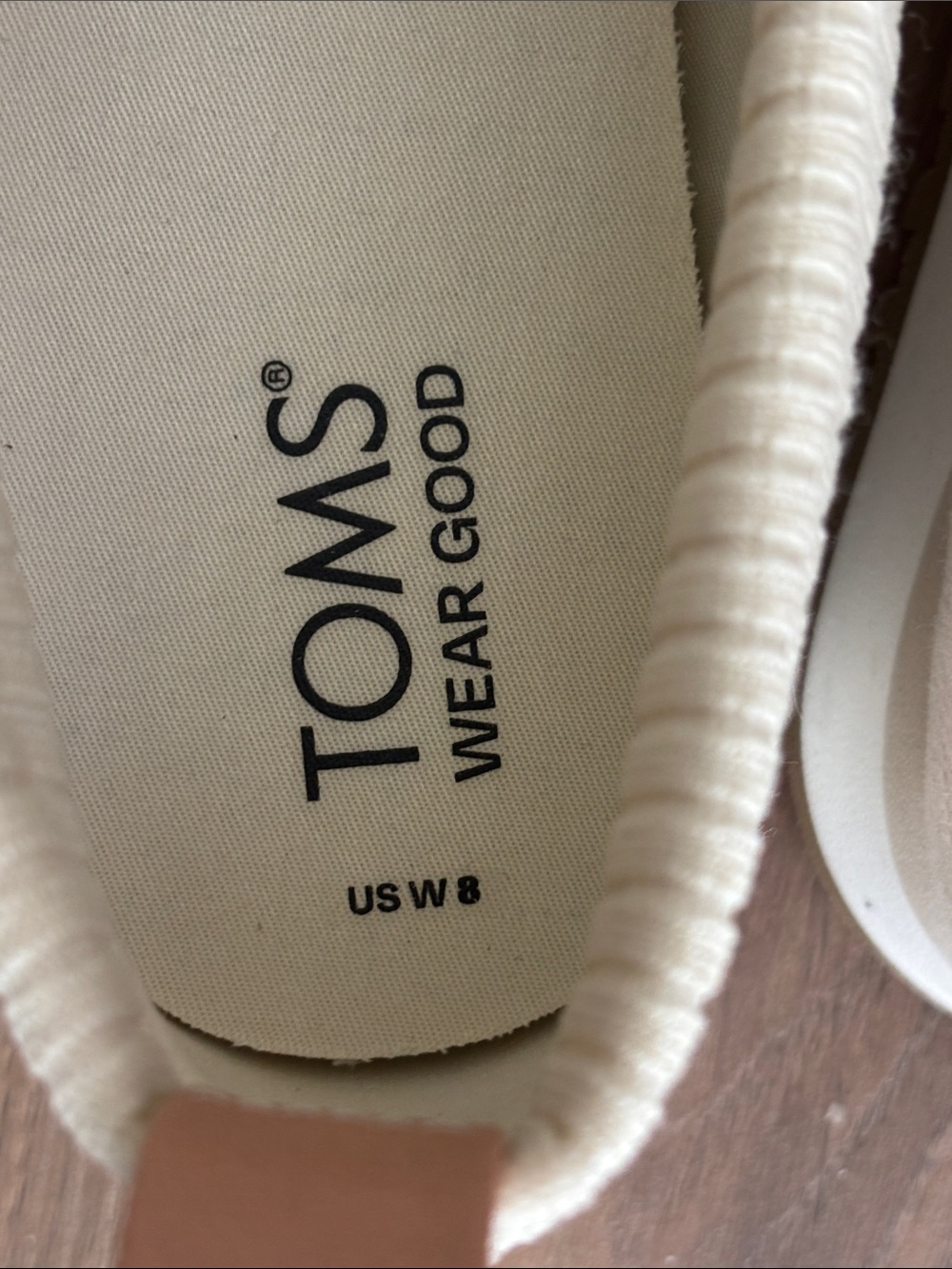 TOMS Triangle Woven Womens Alpargata Resident 2.0 Sneakers - Size 8 - Picture 7 of 8